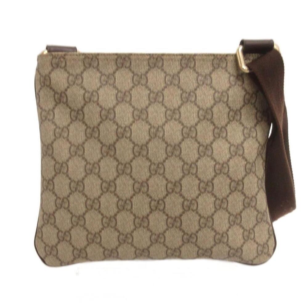 Gucci over All Bag Supreme Beige Shoulder GG Crossbody Tan